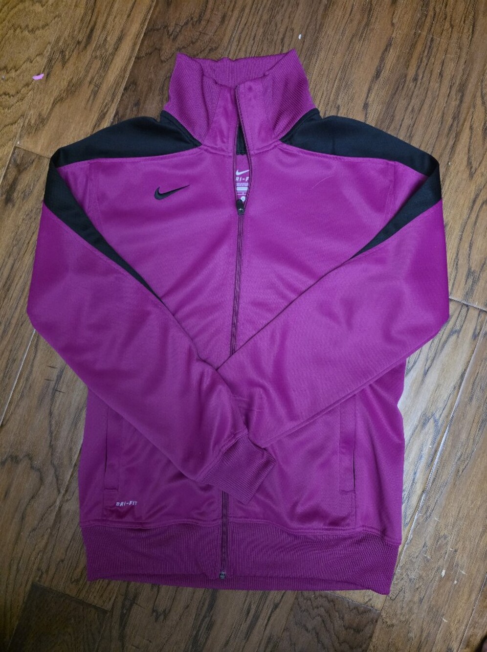 Nike Women's Magenta Full-Zip Jacket